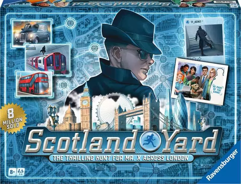 Ravensburger Scotland Yard Strategy Board Game Detective Chase in London