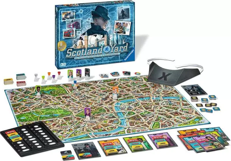 Ravensburger Scotland Yard Strategy Board Game Detective Chase in London