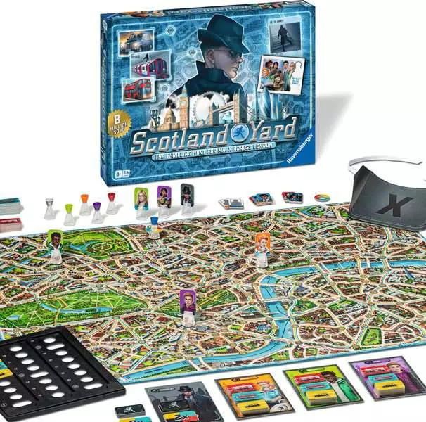 Ravensburger Scotland Yard Strategy Board Game Detective Chase in London