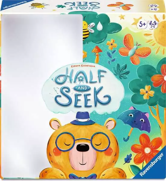 Ravensburger Half & Seek Kids Hidden Object Mirror Search Game