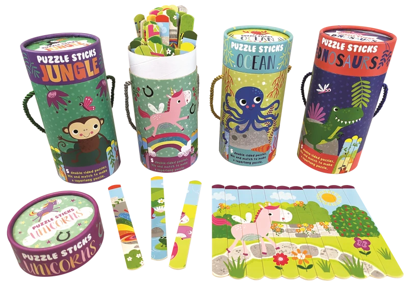 Puzzle Sticks Dinosaurs
