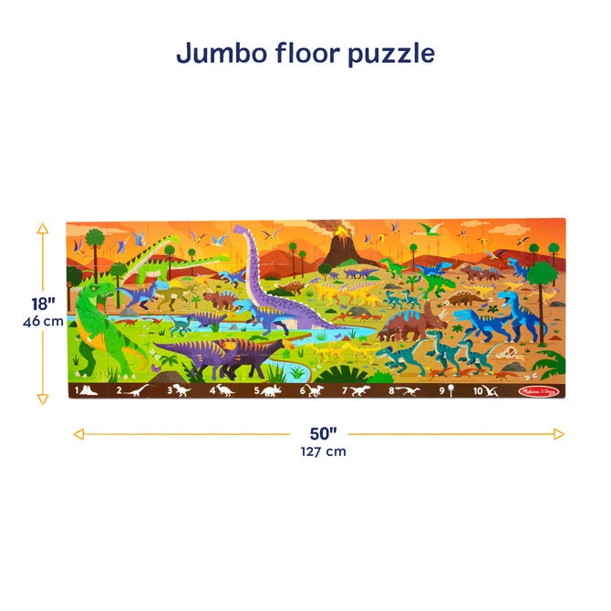 Land of Dinosaurs Floor Puzzle - 48 Pieces