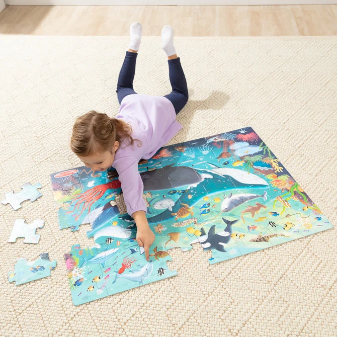 Underwater Floor Puzzle - 48 Pieces