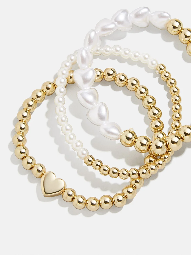 Baublebar Playful Pearls Bracelet Set Childrens