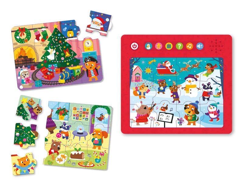 Mes puzzles sonores - Noël