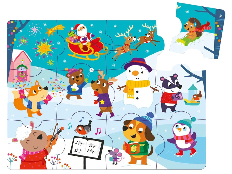 Mes puzzles sonores - Noël
