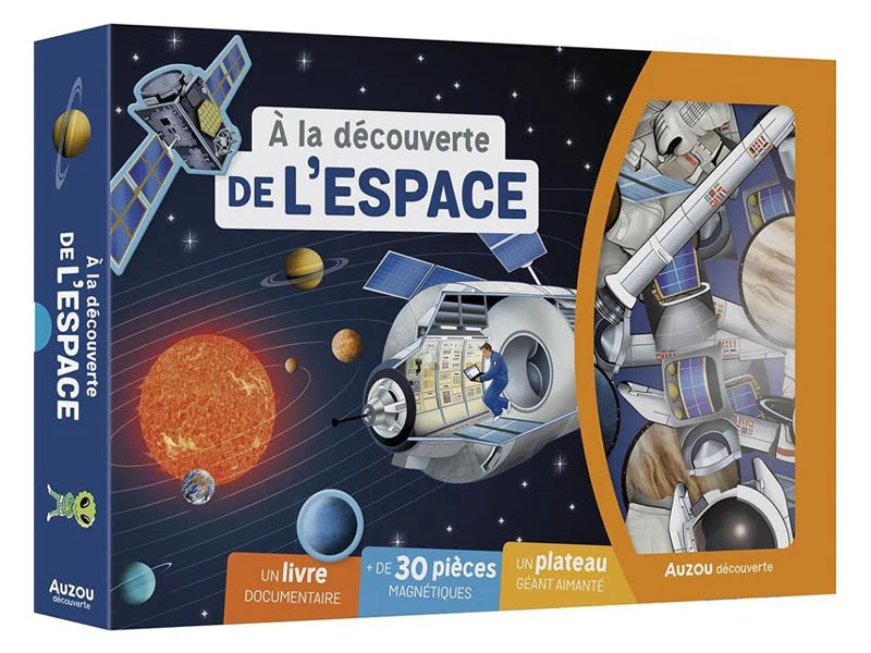 Coffret à la découverte de l'espace - Auzou