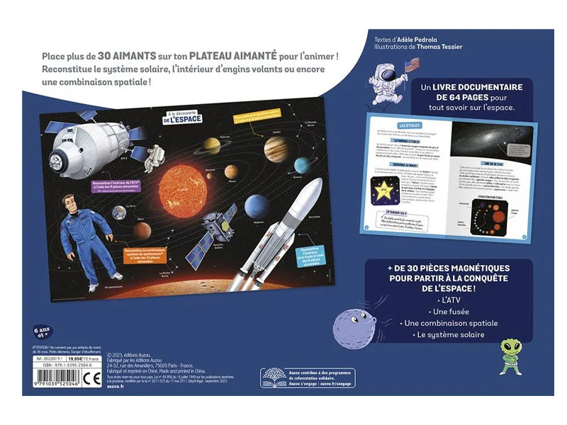 Coffret à la découverte de l'espace - Auzou