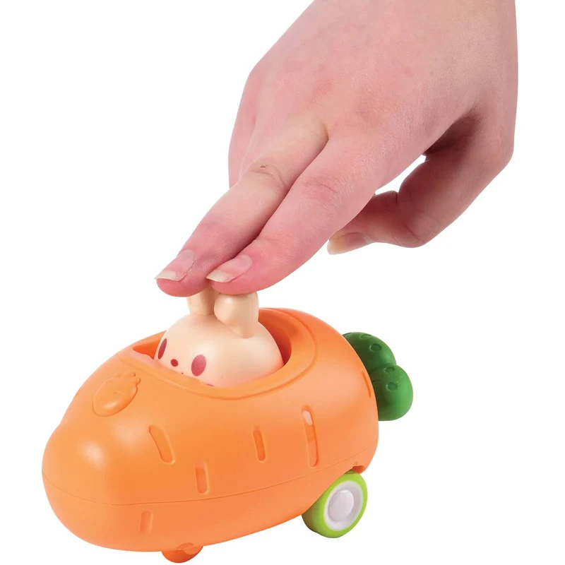 Press and Go Carrot Car