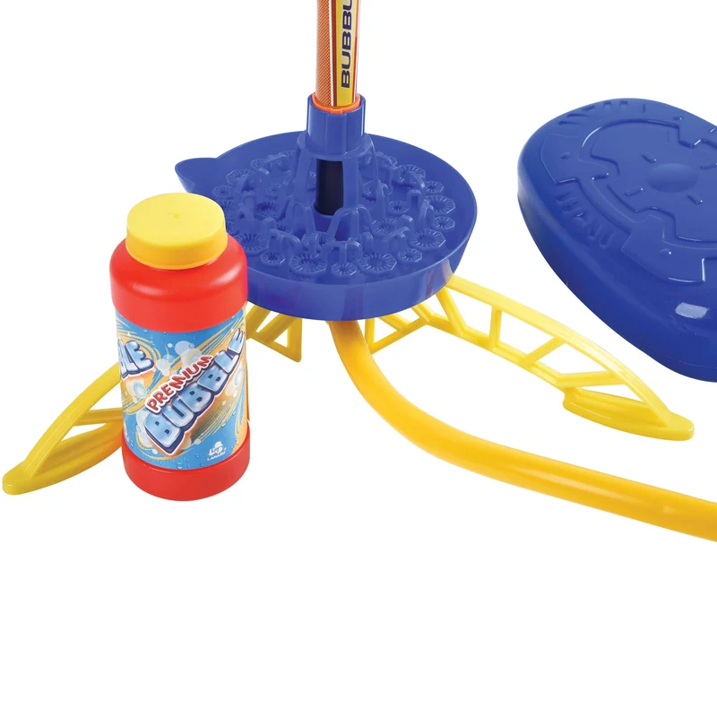 Outdoor Stomp and Launch Bubble Rocket Toy Playset for Kids