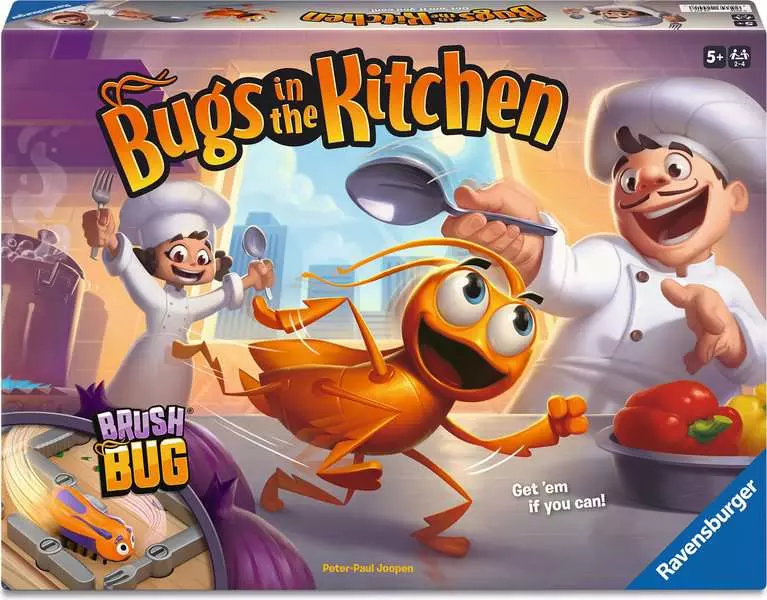 Ravensburger Bugs in the Kitchen Action Game with HEXBUG nano