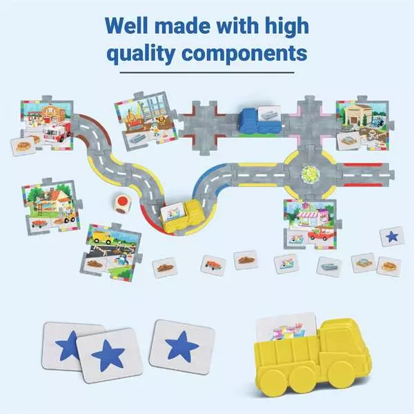 Ravensburger Big City Builders Preschool Construction Puzzle and Matching Game