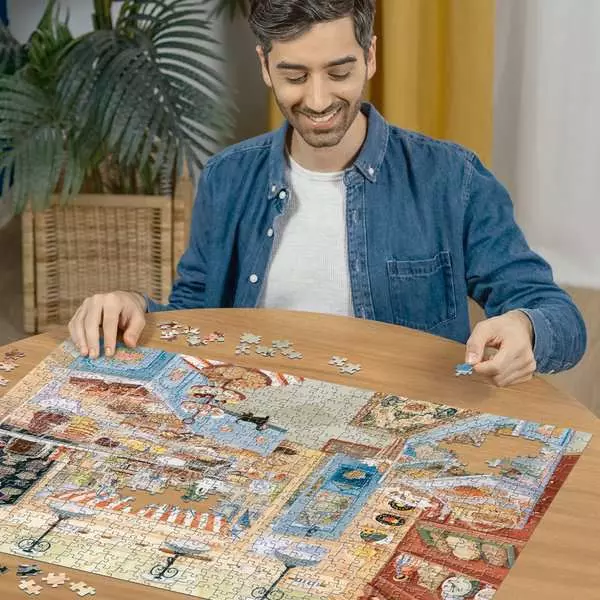 Ravensburger Corner Bakery 750 Large Piece Jigsaw Puzzle for Adults