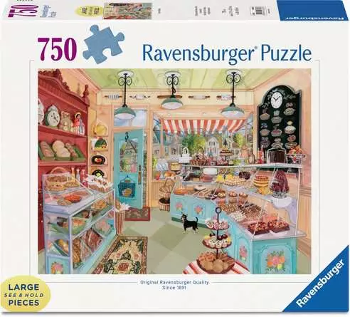 Ravensburger Corner Bakery 750 Large Piece Jigsaw Puzzle for Adults