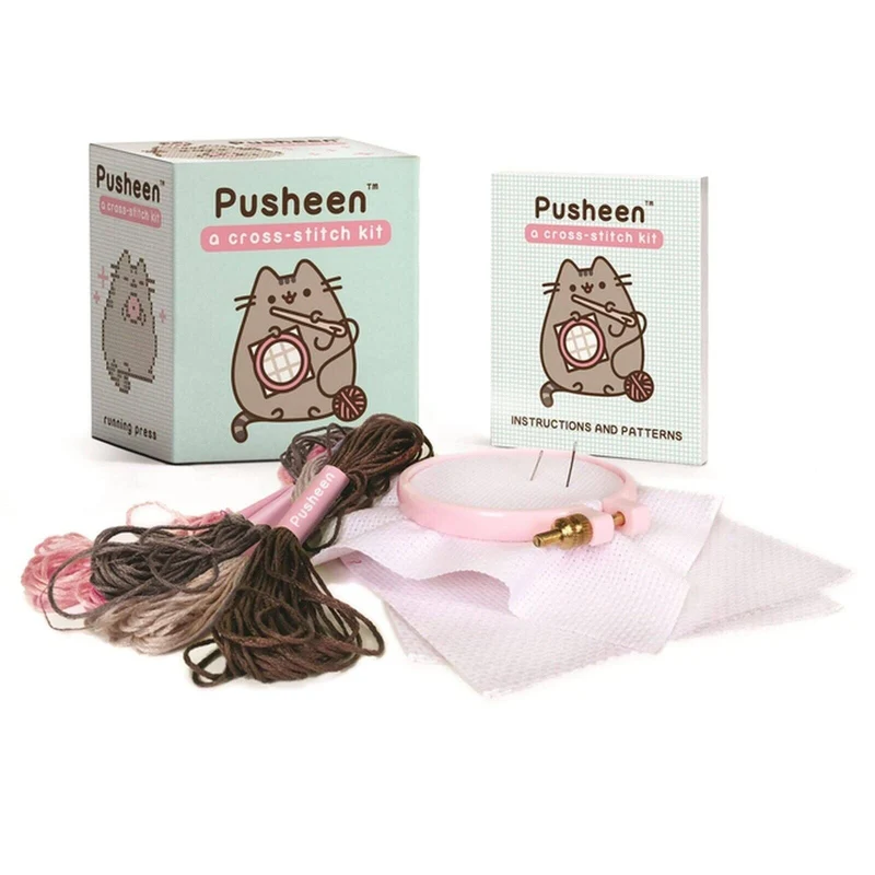 Pusheen: A Cross-Stitch Kit (RP Minis)