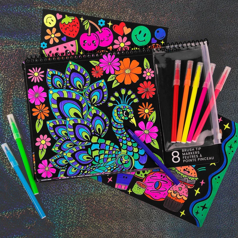 Fashion Angels Color Pop Fashion Poster Art Set with Markers
