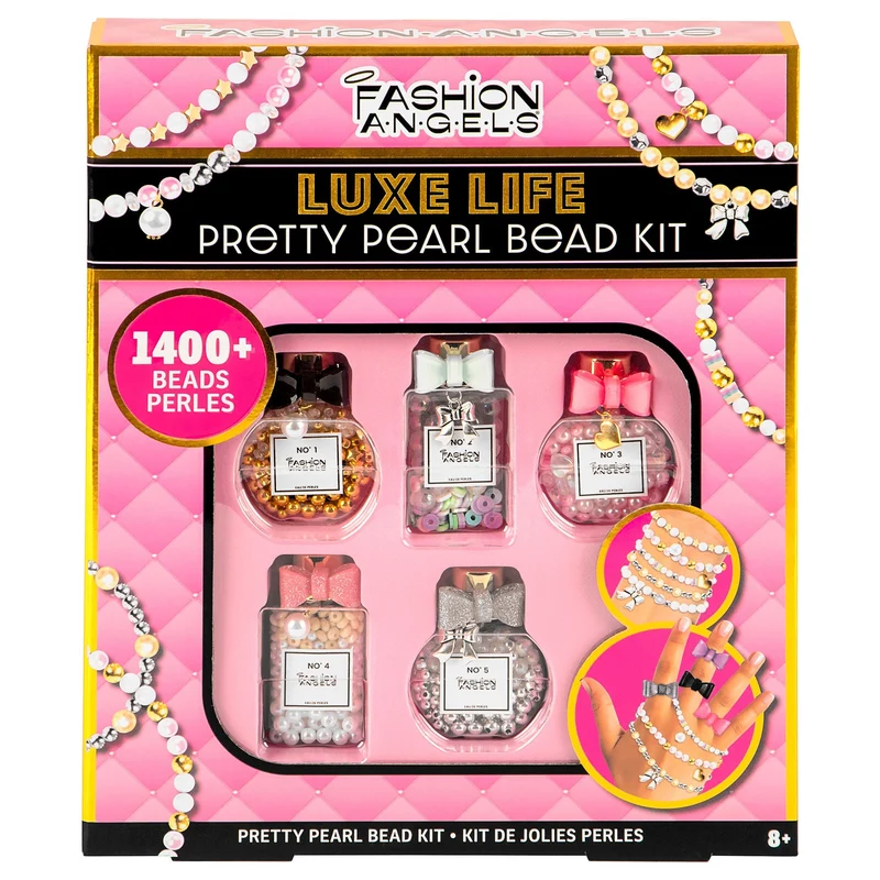Fashion Angels Luxe Life Pretty Pearl Jewelry Making Bead Kit