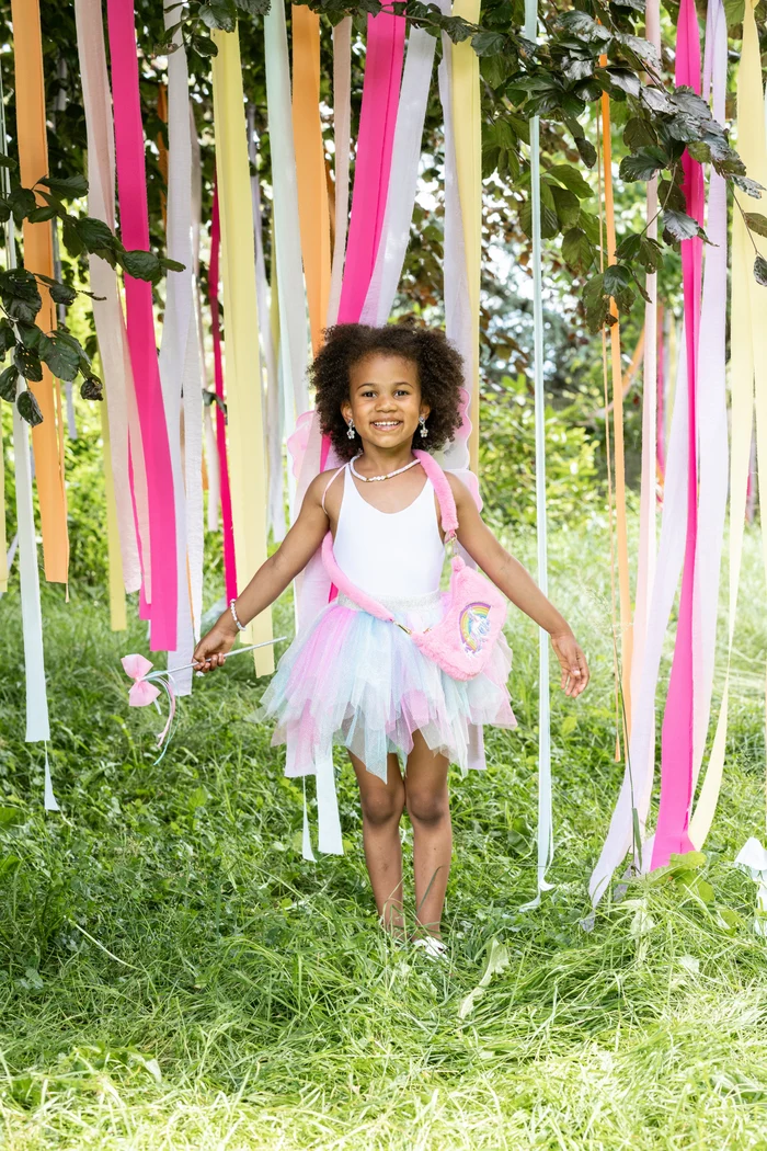 Think Mint Pink Skirt, Wings & Wand - Size 4-6