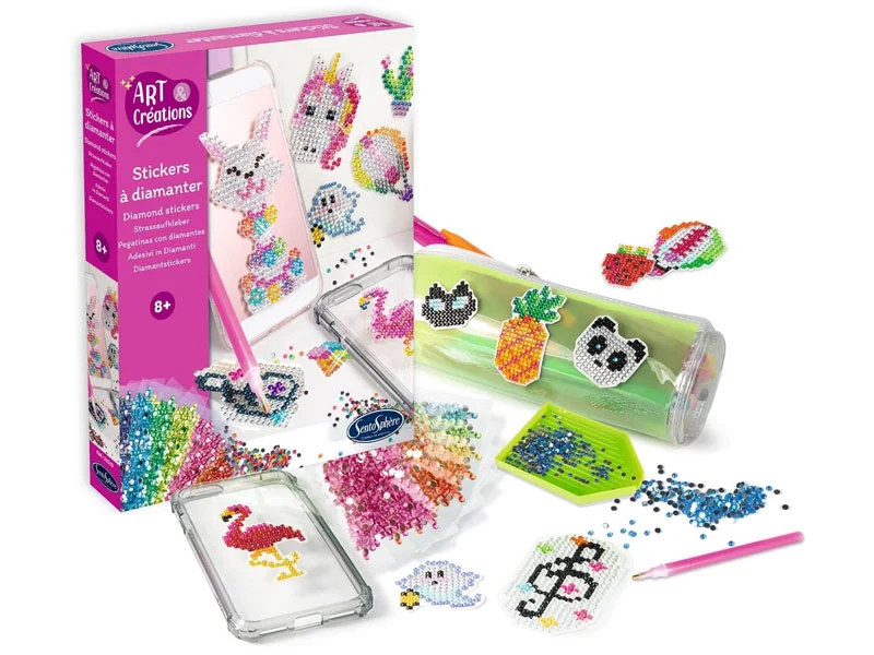 Coffret stickers à diamanter