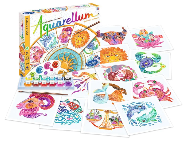 Coffret Aquarellum - Zodiaque