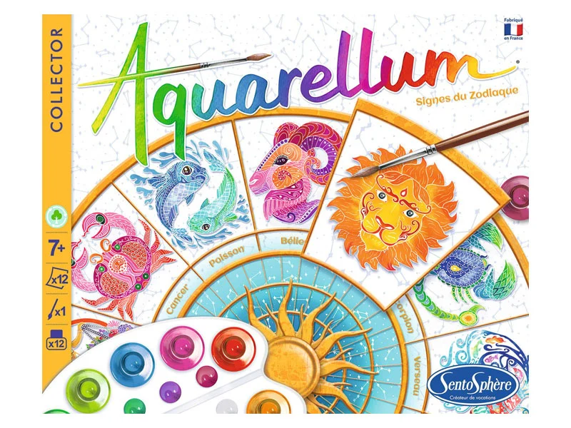 Coffret Aquarellum - Zodiaque