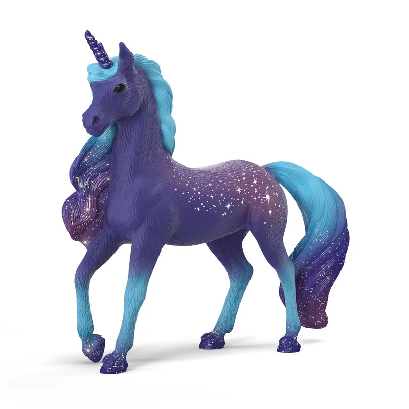 Schleich bayala Galaxy Rainbow Unicorn Stallion Glitter Horse Toy Figurine