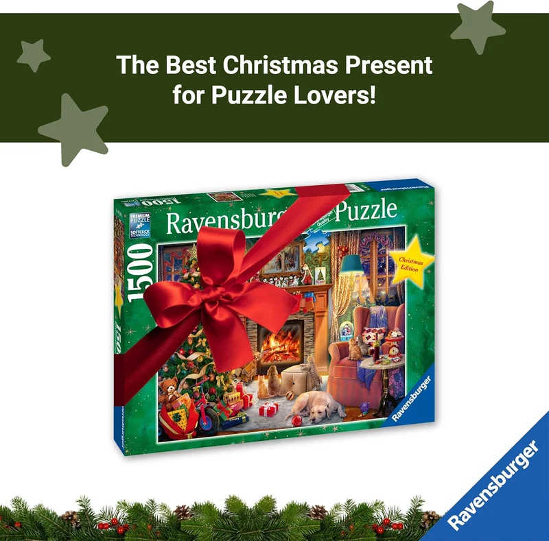 Ravensburger Christmas Kitties Jigsaw Puzzle: 2x24 Pieces, Premium Quality, Ages 4+