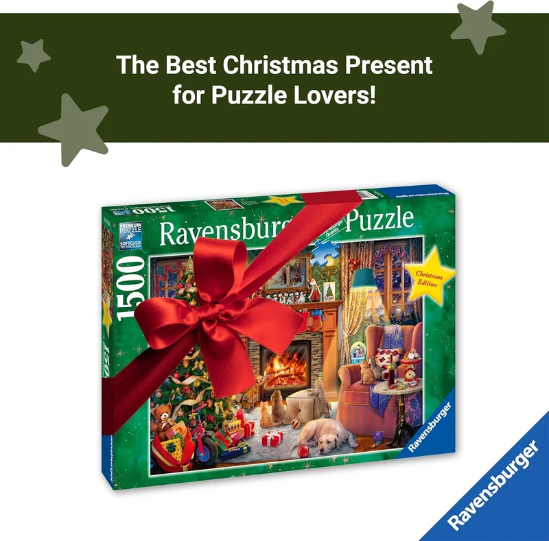 Premium Ravensburger Christmas Songbirds 500 Large Piece Jigsaw Puzzle Ages 12+
