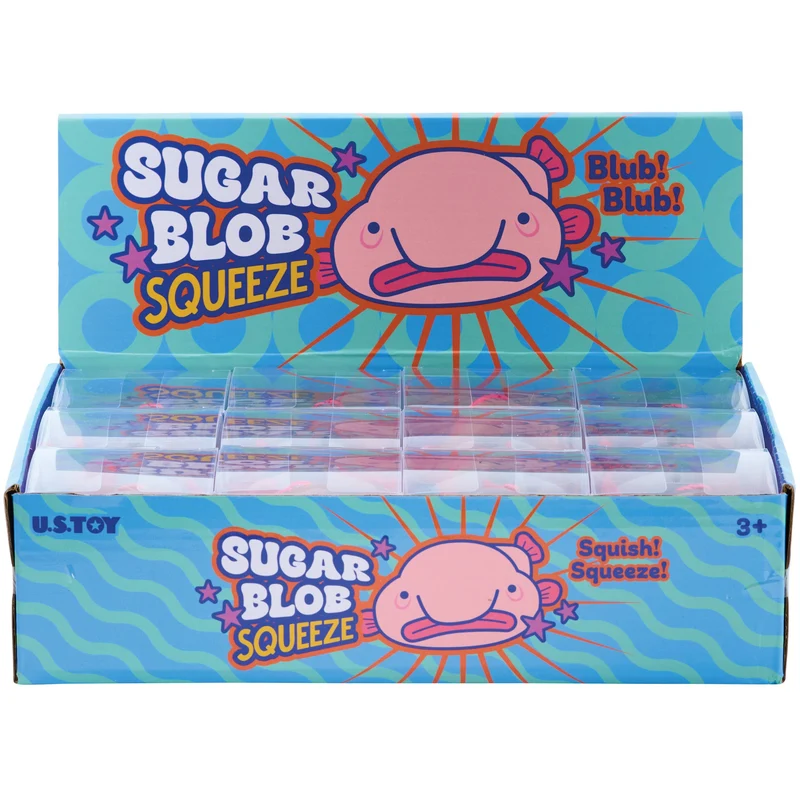 Sugar Trail Blobfish Squeezy Toy Fidget Friend