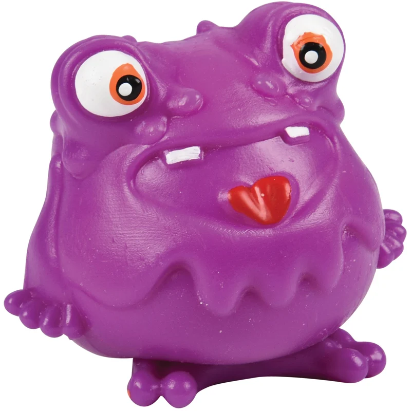 Funny Monster Squash Sticky Squeeze Toy Sugar Filled Stress Reliever