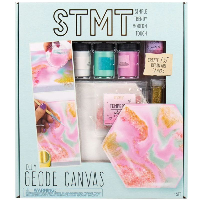 STMT DIY Trendy Magnets Craft Kit for Kids, Sculpt 10 Pieces