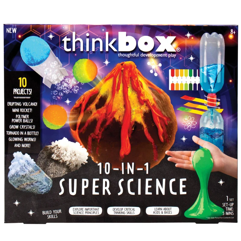 ThinkBox 10-in-1 Super Science Kit