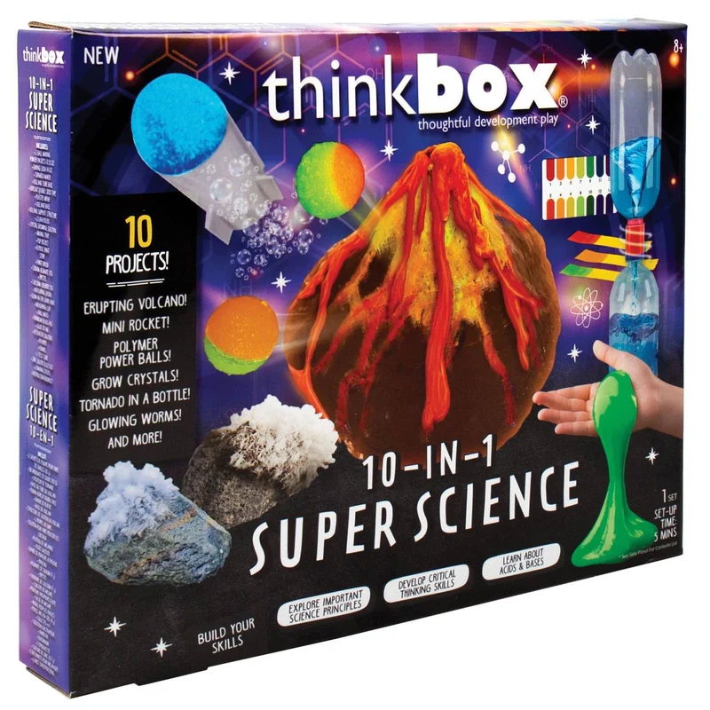 ThinkBox 10-in-1 Super Science Kit