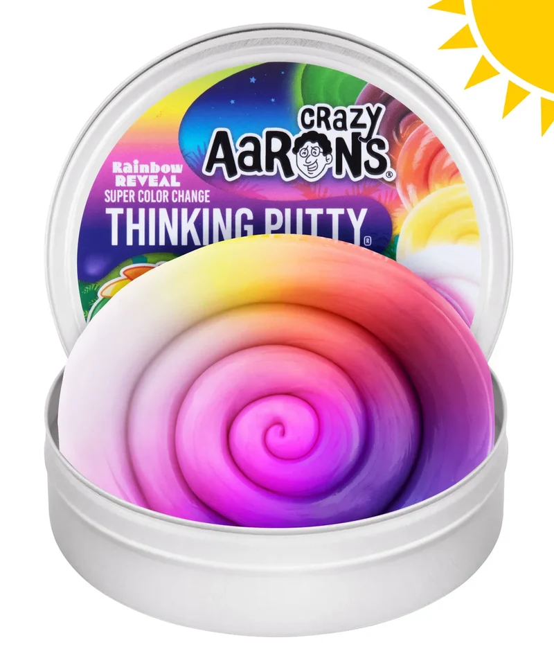 Crazy Aaron Rainbow Reveal Thinking Putty