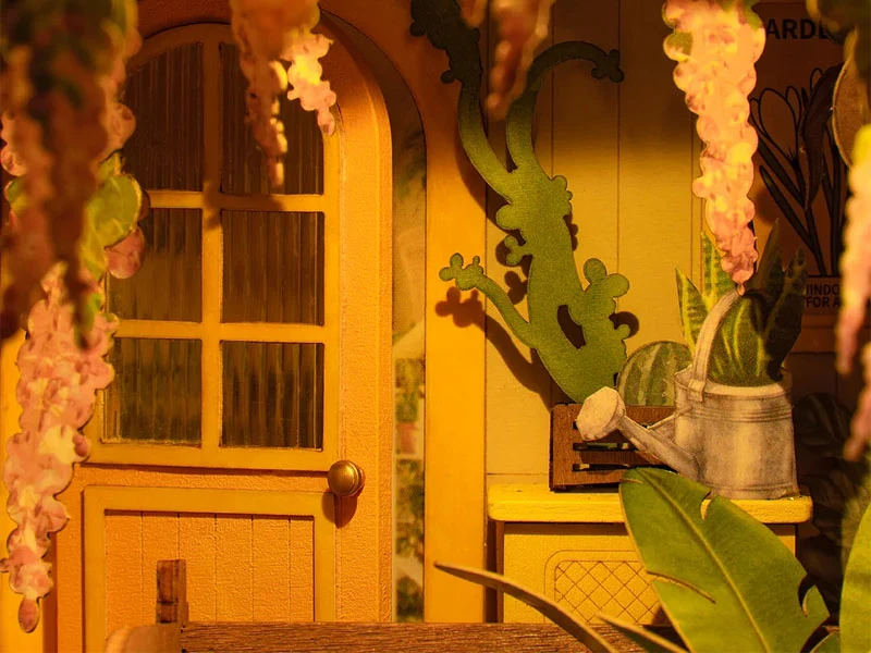 Book - Nook - Pièce miniature - Maison de jardin