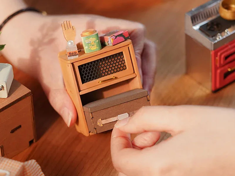 Pièce miniature - Cuisine cosy
