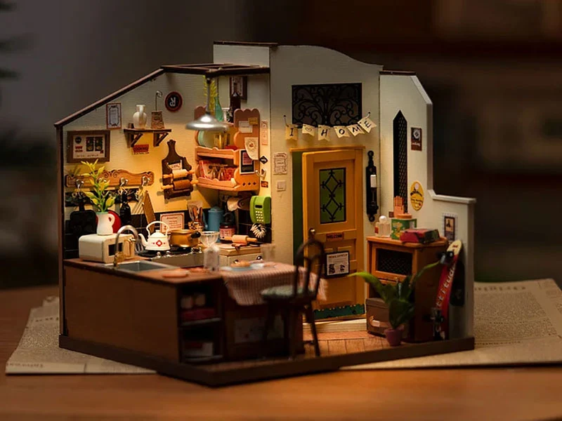 Pièce miniature - Cuisine cosy
