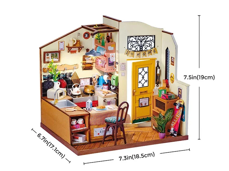 Pièce miniature - Cuisine cosy