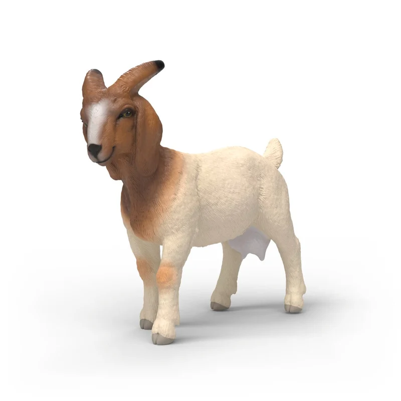 Schleich Farm World Realistic Boer Goat Collectible Toy Animal Figure