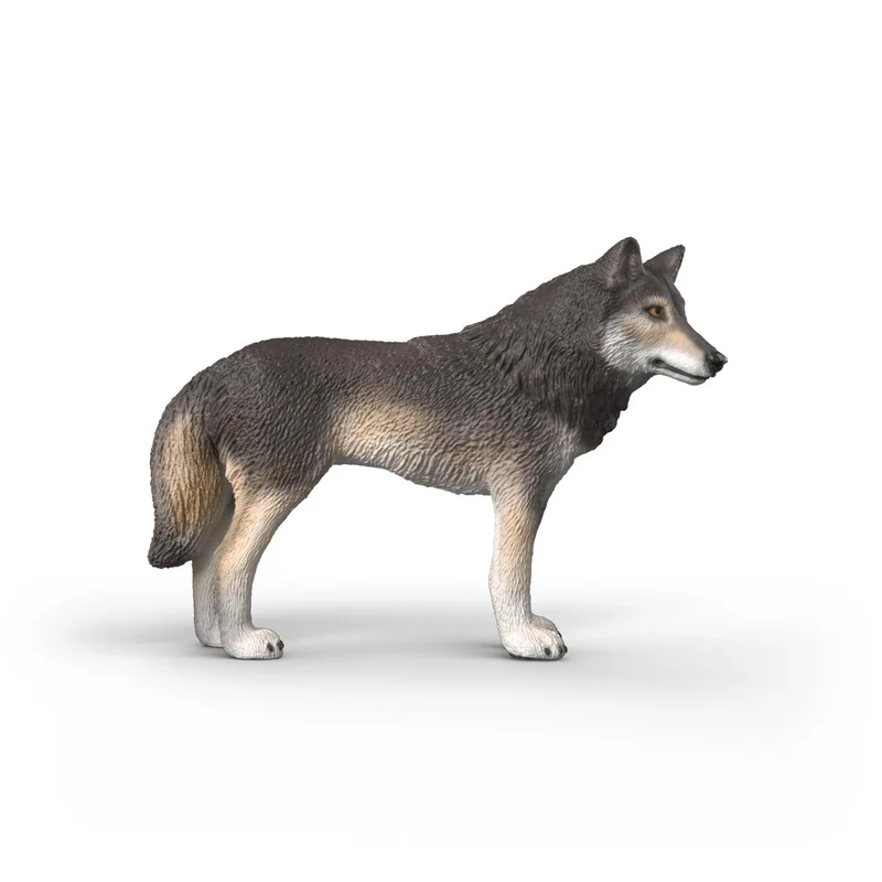 Schleich Wild Life American Wolf Realistic Forest Animal Toy Figurine