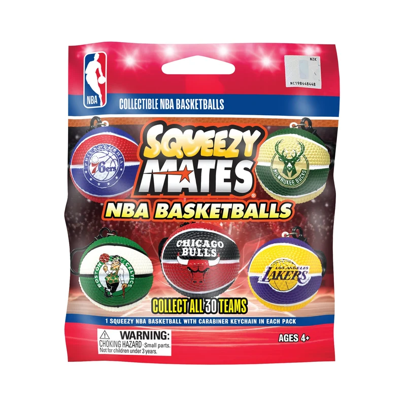 Party Animal SqueezyMates NBA Basketballs Series 1