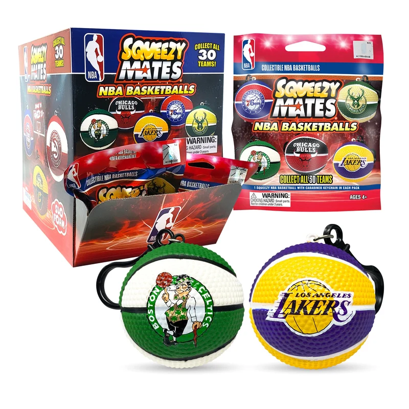 Party Animal SqueezyMates NBA Basketballs Series 1