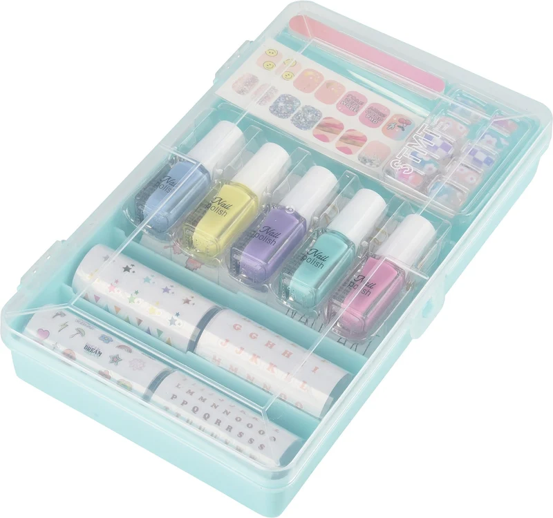 STMT DIY Nail Art Studio Kit with Polish and Case