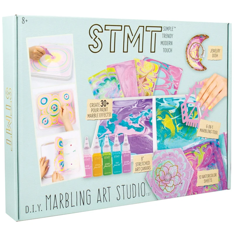 STMT D.I.Y. Marbling Art Studio Kids Creative Craft Kit