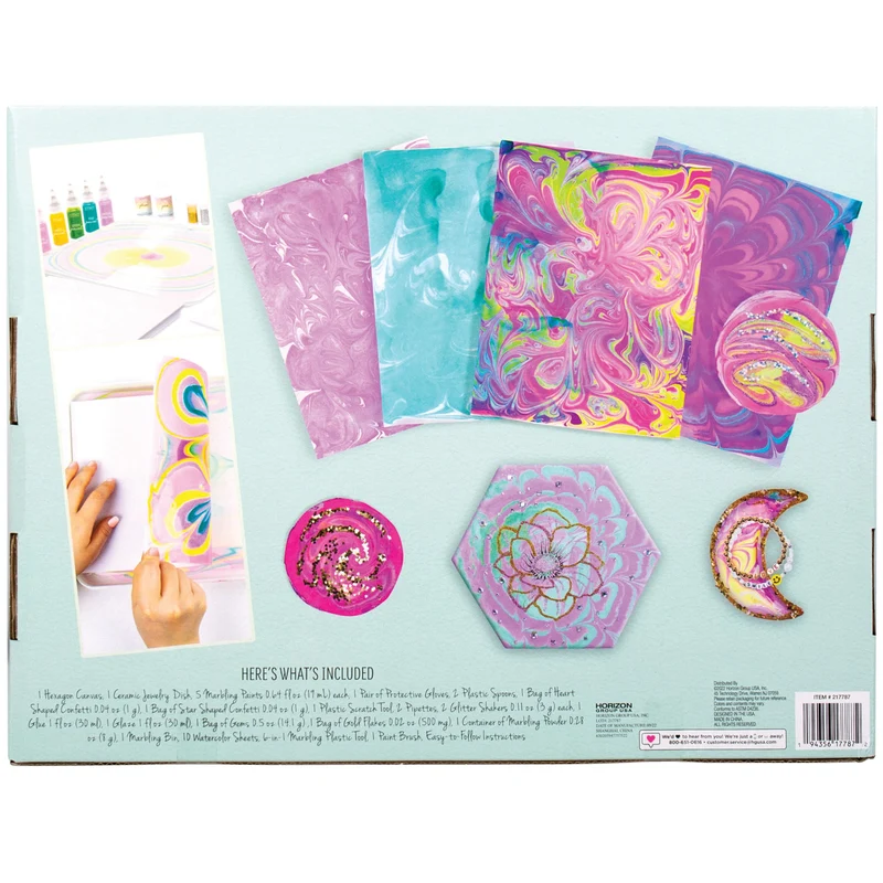 STMT D.I.Y. Marbling Art Studio Kids Creative Craft Kit