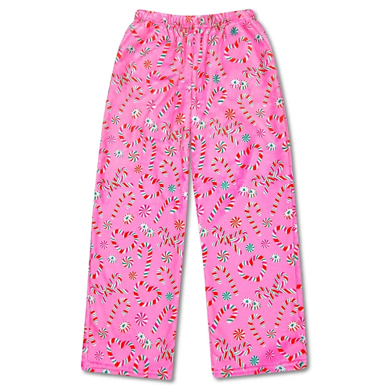 Merry Mints Plush Pants - Adult Small