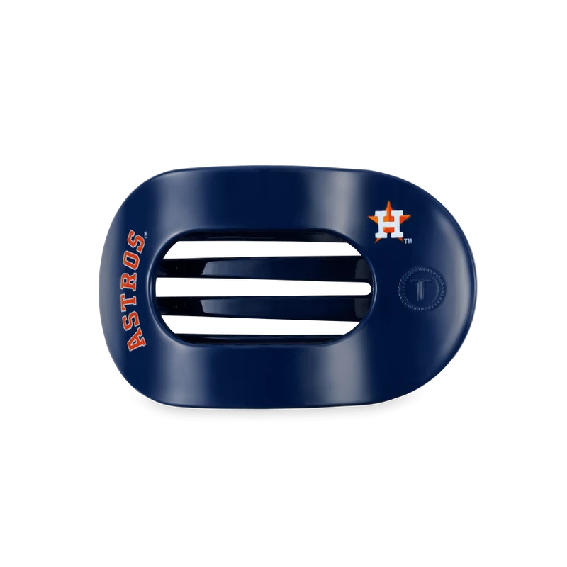 Houston Astros Medium Flat Round Hair Clip