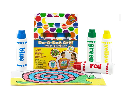 Primary Rainbow Markers 4 pack