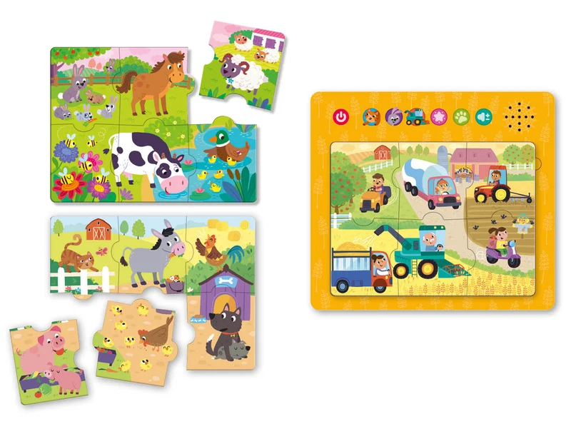 Mes puzzles sonores - La Ferme