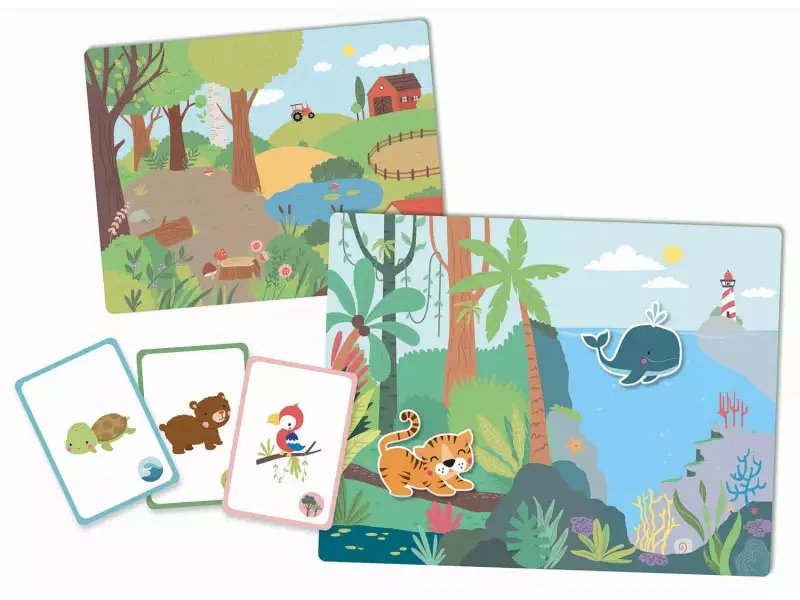 Mon petit coffret aimanté - Les bébés animaux - Auzou
